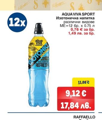 AQUA VIVA SPORT AQUA VIVA SPORT Изотонична напитка
