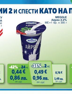 MEGGLE Айрян 2.2%