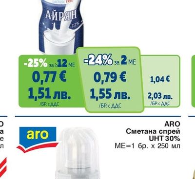 MEGGLE Айрян без лактоза