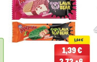 MAGNUM LAVA BEAR Сладолед различни видове