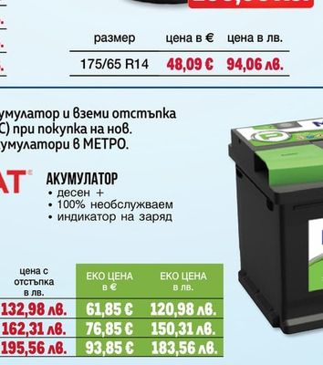 KUMHO TIRE ЛЕТНИ ГУМИ 195/65 R15