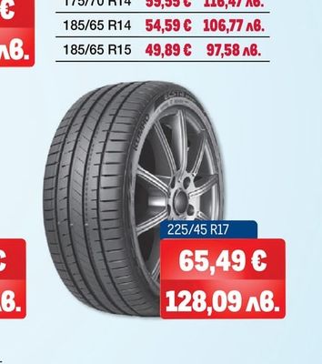 KUMHO TIRE ЛЕТНИ ГУМИ 185/65 R14