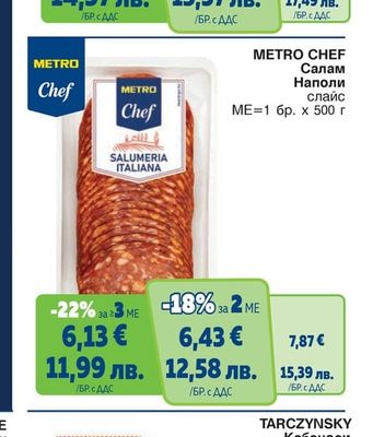 METRO CHEF METRO CHEF Панчета слайс