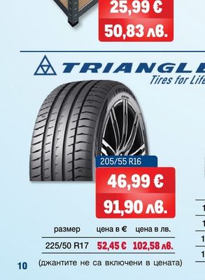 TRIANGLE ЛЕТНИ ГУМИ