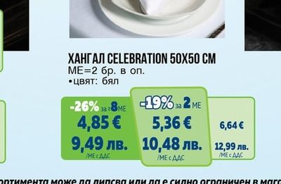 METRO PROFESSIONAL ПОКРИВКА ЗА MACA CELEBRATIONS
