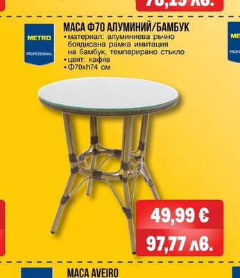 СГЪВАЕМА МАСА Ф60