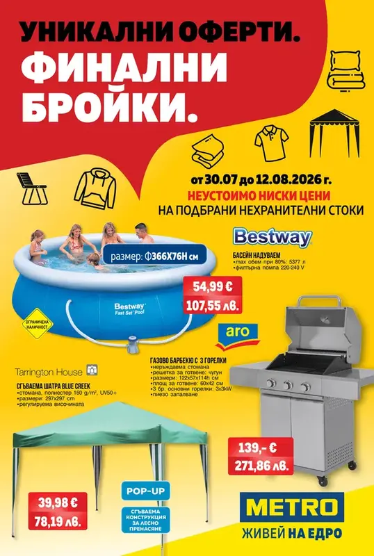 Уникални оферти. Финални бройки