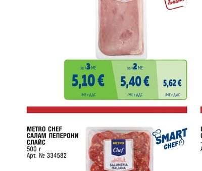 METRO Chef ПРОШУТО КОТО СЛАЙС