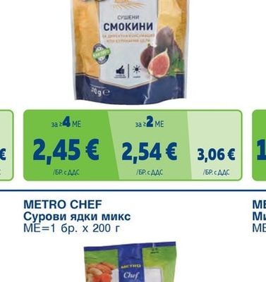 METRO CHEF Смокини