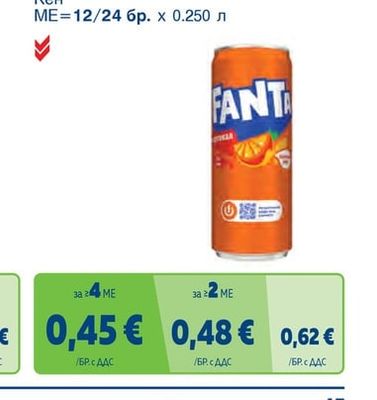FANTA различни видове