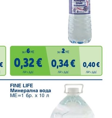 FINE LIFE Изворна вода