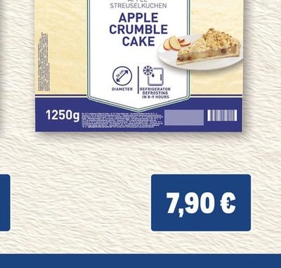 METRO Chef APPLE CRUMBLE CAKE