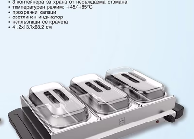 METRO PROFESSIONAL УРЕД ЗА ПОДГРЯВАНЕ НА ХРАНА GFW1000