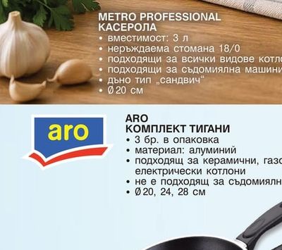 METRO PROFESSIONAL КАСЕРОЛА