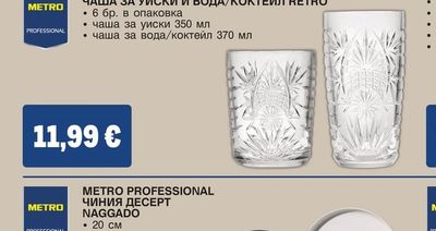 METRO PROFESSIONAL ЧИНИЯ ДЕСЕРТ NAGGADO