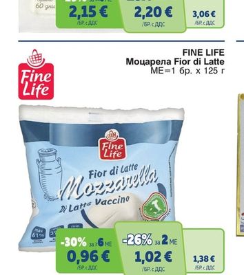 FINE LIFE Моцарела Fior di Latte