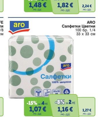 ARO Салфетки Цветни