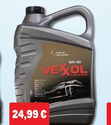 VEXOL МОТОРНО МАСЛО VEXXOL 5W40
