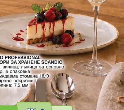 METRO PROFESSIONAL ПРИБОРИ ЗА ХРАНЕНЕ SCANDIC