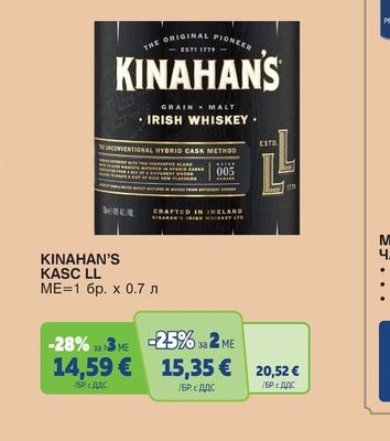 KINAHAN'S KASC LL