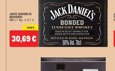 JACK DANIEL'S BONDED