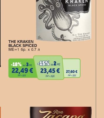 THE KRAKEN BLACK SPICED