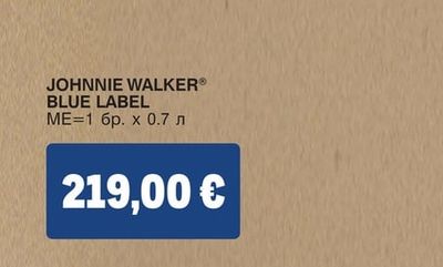 JOHNNIE WALKER® BLUE LABEL