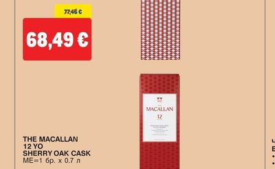 THE MACALLAN 12 YO DOUBLE CASK