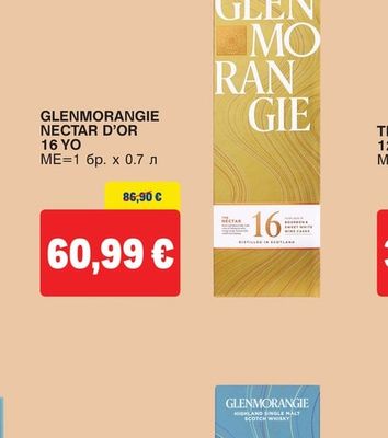 GLENMORANGIE NECTAR D'OR 16 YO