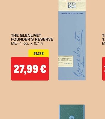 THE GLENLIVET FOUNDER'S RESERVE