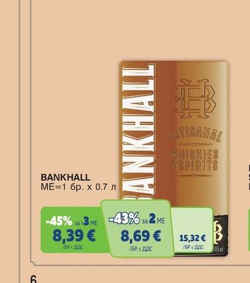 BANKHALL WHISKIES & SPIRITS