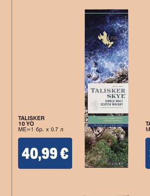 TALISKER TALISKER 10 YO