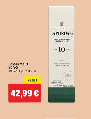 LAPHROAIG LAPHROAIG 10 YO