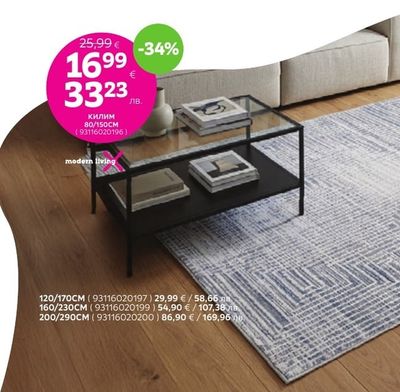 modern living килим