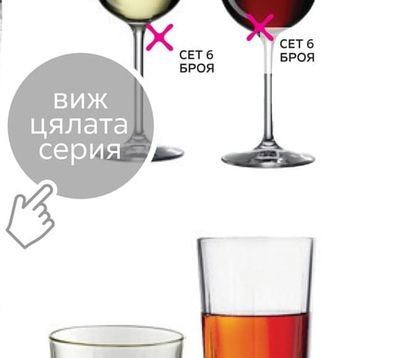 ЧАШИ ЗА ВИНО 420МЛ