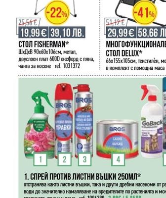 СТОЛ FISHERMAN