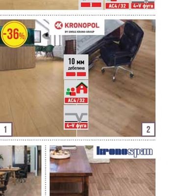 KRONOPOL ЛАМИНИРАН ПАРКЕТ