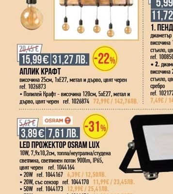 LED ПЛАФОН CALIFORNIA 72W