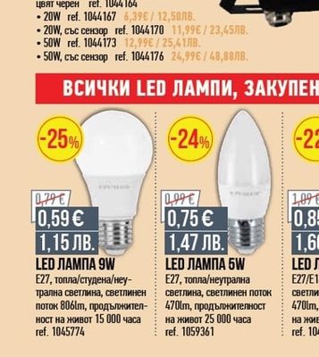LED ПЛАФОН SAVOY 63W