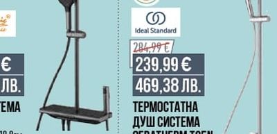 Inter Ceramic ДУШ СИСТЕМА ГЛОРИ