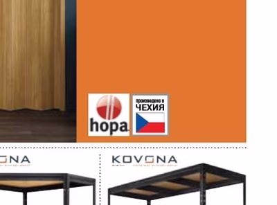 hopa ВРАТА ХАРМОНИКА DORA 87X200CM