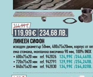 ТАНУШЕВ ЛИНЕЕН СИФОН