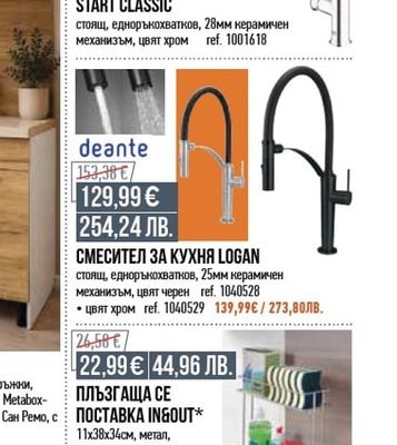 QUICKFIX GROHE СМЕСИТЕЛ ЗА КУХНЯ START CLASSIC