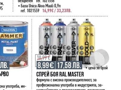 Vivechrom ЕМАЙЛЛАК AQUACHROM ЕСО 750МЛ
