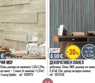 kronospan ЛАМПЕРИЯ MDF
