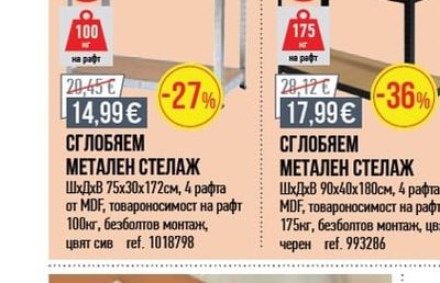 СГЛОБЯЕМ МЕТАЛЕН СТЕЛАЖ