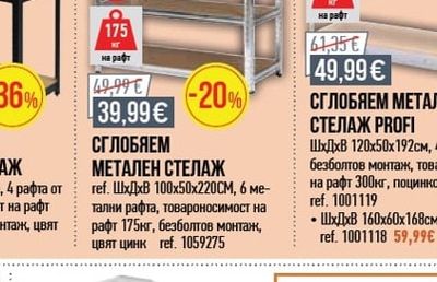СГЛОБЯЕМ МЕТАЛЕН СТЕЛАЖ