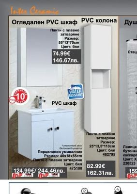 Inter Ceramic PVC колона