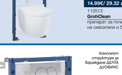 GROHE Комплект структура за вграждане Solido 5 в 1