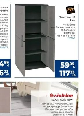 Пластмасов шкаф